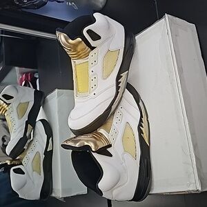 JORDAN 5 Retro Olympic Gold Size 11.5